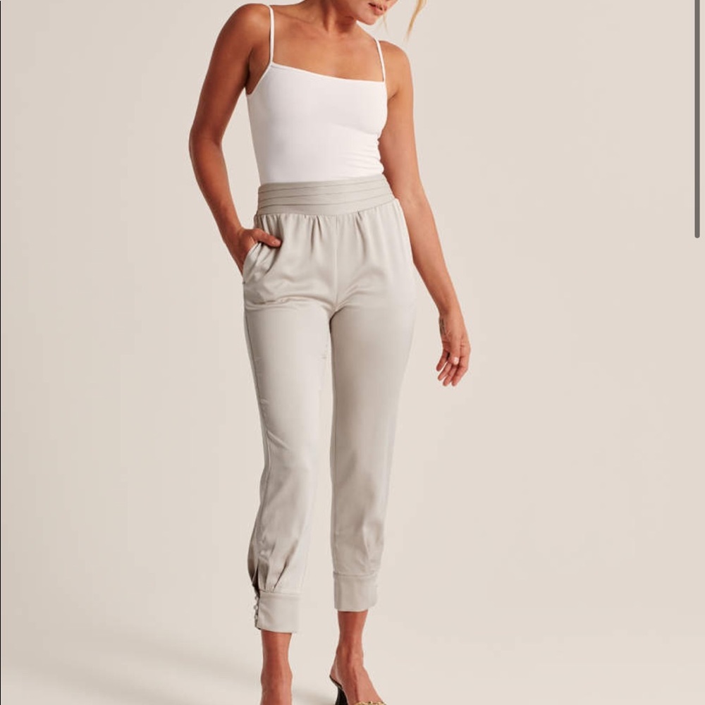 ISO!!!! Satin Joggers Abercrombie XS or S